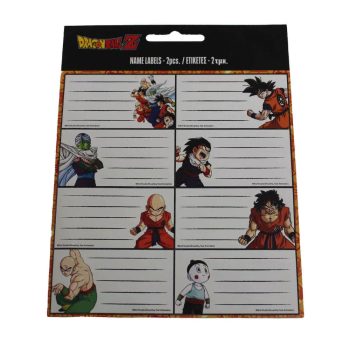  Dragon Ball Z – 16 darabos füzetcímke csomag