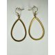 Arany Csepp – Letisztult Elegancia fülbevaló