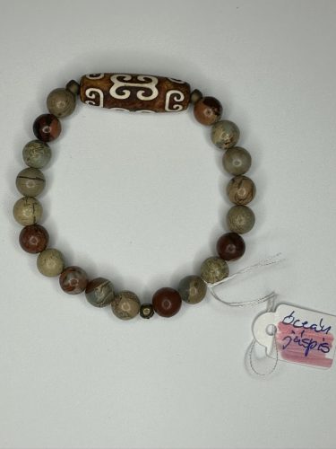 Őserő – Óceán Jáspis Amulett Karkötő