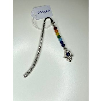 Csakra könyvjelző hamsa kézzel – Lelki egyensúly