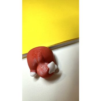 Róka popó könyvjelző – 3D nyomtatott