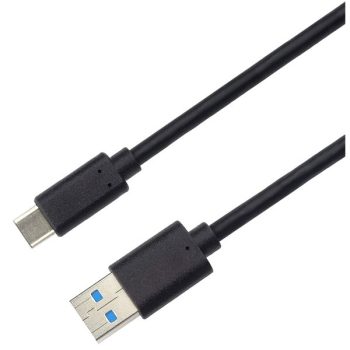   PREMIUMCORD Kábel USB 3.0 gen2, USB-C - USB-A, 10Gbit/s, 60W, M/M, 1m, fekete