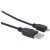 Manhattan kábel USB 2.0 A-Micro-B M/M, 1,8m, fekete