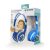 GEMBIRD Headset, Jack, Gyerek fejhallgató hangerő-szabályozóval, kék