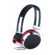 GEMBIRD Headset, Jack, Sztereó fejhallgató, Stereo Headset, ezüst-fekete