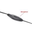 GEMBIRD Headset, Jack, Sztereó fejhallgató, Stereo Headset, ezüst-fekete