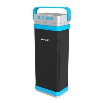   OMEGA Hangszóró kocka 2.1, kültéri, 22W, bluetooth 4.0, kék