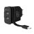 PLATINET Fali töltő, 2x USB, Micro USB kábellel