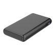 PLATINET Power Bank hordozható töltő 30000mAh, 2 USB-C, 1 USB-A, 100W, PD, QC, Li-Ion, fekete