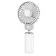 PLATINET Asztali ventilátor, akkumulátoros, zsebméretű, 4000 mAh, 3 sebesség, fehér
