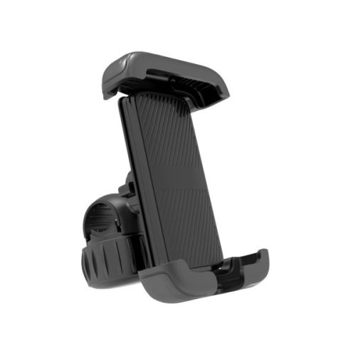 PLATINET Univerzális Biciklis Mobiltelefon Tartó 4,7"-7"-es készülékekhez, kormányra, 360°-ban elforgatható. fekete