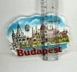 Budapest Panoráma – kerámia hűtőmágnes