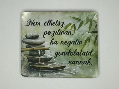 Lélekállapot – Béke és pozitív gondolatok hűtőmágnes