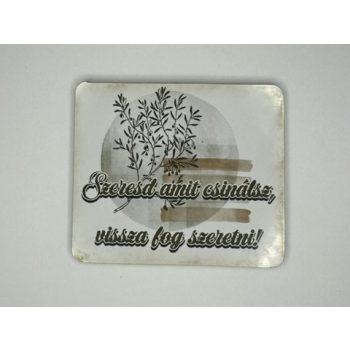 „Szeresd, amit csinálsz” motivációs hűtőmágnes