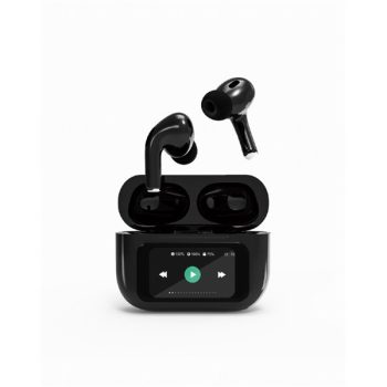   GEMBIRD Fülhallgató, Bluetooth, BT TWS ANC, Aktív zajszűrés, fülbe helyezhető, fekete