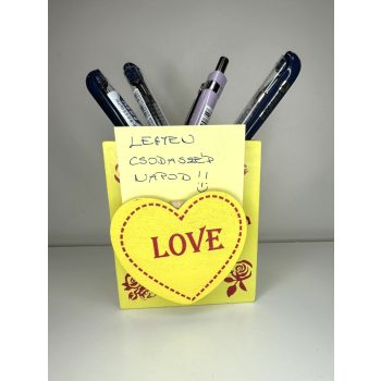 Love Notes – Fa ceruzatartó és cetlitartó