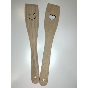 „Szívből Mosoly” – Gravírozott fa fakanál
