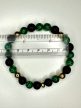 Emerald Noir – Elegáns Zöld–Fekete Karkötő
