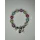 Színes charm karkötő – Made with Love kollekció