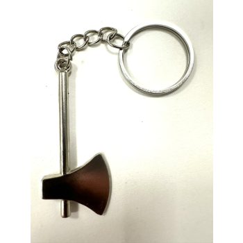 Mini Balta Kulcstartó – Ezüst színű, fém