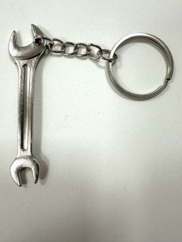 Mini Villáskulcs Kulcstartó – Fém szerszám design
