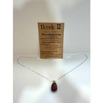   Ikrek Egyensúlya – Macskaszem nyaklánc horoszkópkártyával SEO-cím (terméknév):