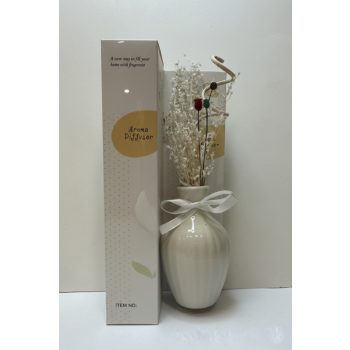 Elegance Aroma – Illatos nád diffúzor kerámia váza