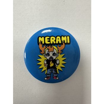 MERAMI kitűző – Lángoló stílus, vagány karakter