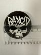 RANCID – Koponyás punk kitűző