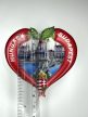 Hungary Szív – Budapest panoráma hűtőmágnes