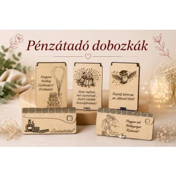 Pénzátadó dobozkák