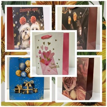 Közepes Méretű Ajándéktáskák