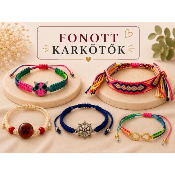 Fonott karkötők
