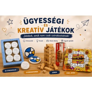 Ügyességi és kreatív játékok