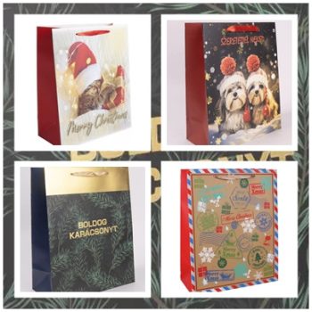 Karácsonyi ajándéktáskák