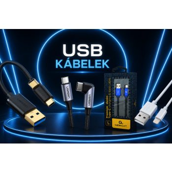 USB kábelek