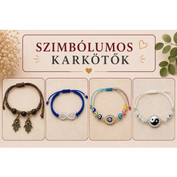 Szimbólumos karkötők
