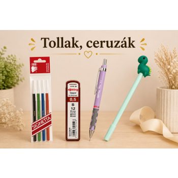 Tollak, ceruzák