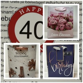 Kis Méretű Születésnapi Ajándéktáskák