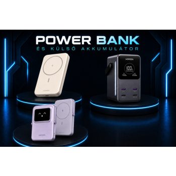 Power bank és külső akkumulátor 