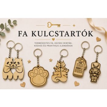 Fa kulcstartók