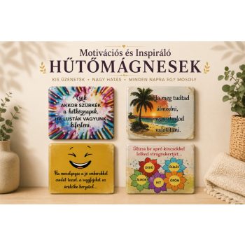 Motivációs és Inspiráló Hűtőmágnesek