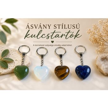 Ásvány stílusú kulcstartók