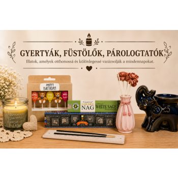 Gyertyák, Füstölők, Párologtatók