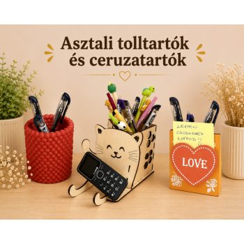 Asztali tolltartók és ceruzatartók