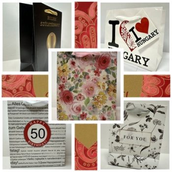 Kis Méretű Ajándéktáskák (S)