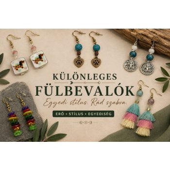 Külöleges fülbevalók