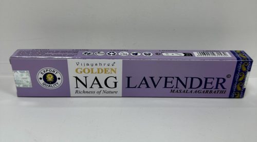 Golden Nag Lavender – Nyugalom és ellazulás füstölő