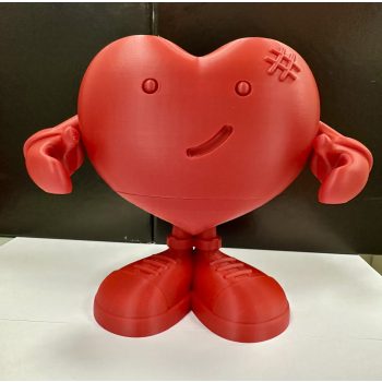 3D Nyomtatott Szív Alakú Ajándékdoboz