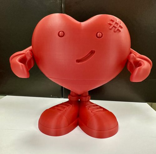 3D Nyomtatott Szív Alakú Ajándékdoboz